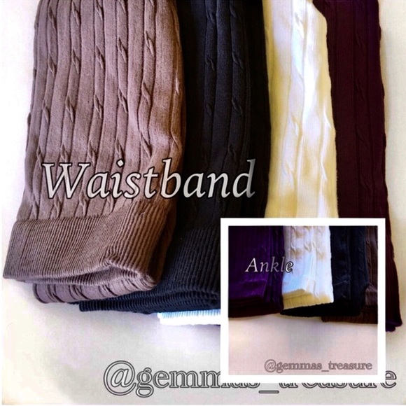 || FALL RIBBED LEGGINGS || - Picture 5 of 5